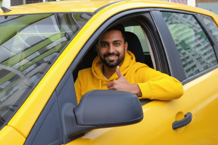 Licensed Taxi Car Drivers with Batch